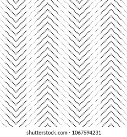 Seamless pattern of dots. Zigzag lines. Geometric background. Vector illustration. Good quality. Good design.