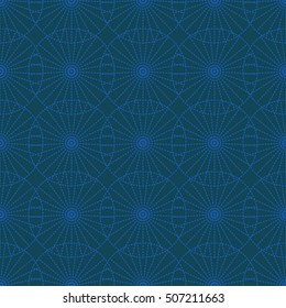 Seamless pattern with dotted circles. Seamless pattern can be used for wallpaper, cloth design, web page background, surface textures.