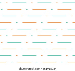 Seamless Pattern The Dotted Line