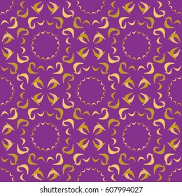 Seamless pattern. Drawing from abstract elements. Background image. Designer wallpapers.