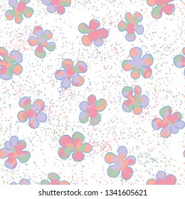 Seamless pattern. Drawn blotches patched randomly.
Background from abstract texture.