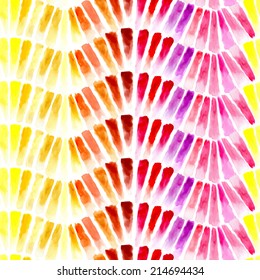 the seamless pattern drawn with a water color, a vector illustration