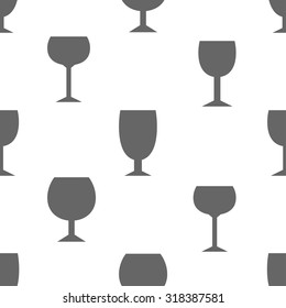 seamless pattern with Drink glass