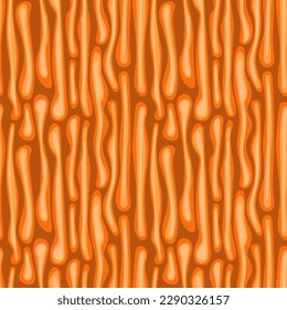 Seamless pattern with dripping paint. Hand drawn vector illustration. Flat color design, easy to recolor.