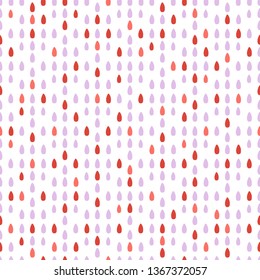 Seamless pattern with drops. Abstract colorful background. Design for banner, poster, textile, print.