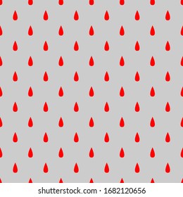Seamless pattern of drops. Geometric background. Vector illustration. Good quality. Good design.