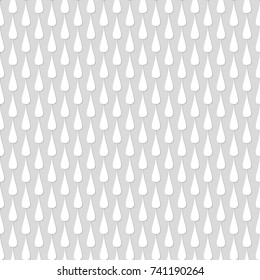 Seamless pattern of drops. Geometric background. Vector illustration. Good quality. Good design.