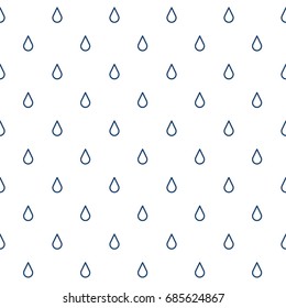 Seamless pattern with drops Rain
