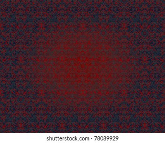 Seamless pattern. Each color on separate layer.