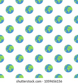 Seamless pattern. Earth background. Vector illustration.