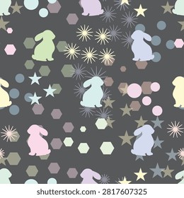 seamless pattern and easter