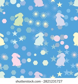 seamless pattern and easter