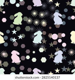 seamless pattern and easter