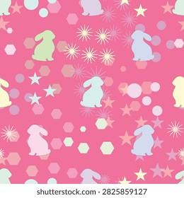 seamless pattern and easter