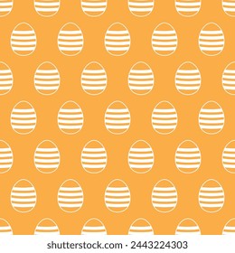 seamless pattern of Easter eggs