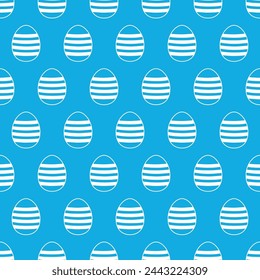 seamless pattern of Easter eggs