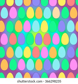 Seamless pattern with Easter eggs, can be used for wallpaper, pattern fills, web page background,surface textures.