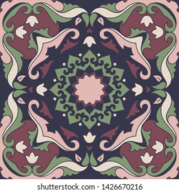 Seamless pattern in eastern style