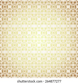 Seamless pattern in Eastern style.  Ornate floral decor for wallpaper. Endless texture. Vector illustration 