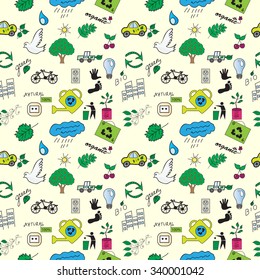 seamless pattern ecology 