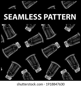 seamless pattern editable salt shaker