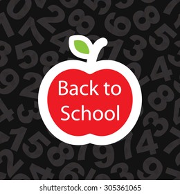 Seamless pattern. Education word cloud concept. Vector illustration