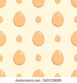 Seamless pattern of egg illustration