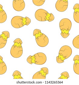 Seamless Pattern Egg Vector Eps.10
