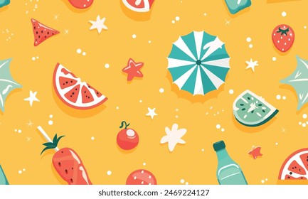 seamless pattern with eggs balls isolated texture vector background