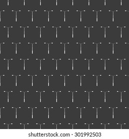 seamless pattern with electricity street lamp