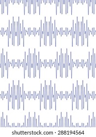 Seamless Pattern of Electronic Signals.