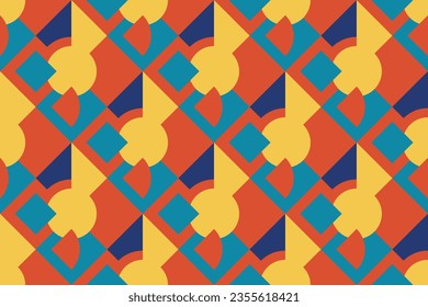 seamless pattern with elegant color