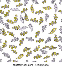 Seamless pattern Elegant decorative ornament for fashion print, scrapbook, wrapping paper, wallpaper. Pictures on a white, neutral and black colors Vector illustration.