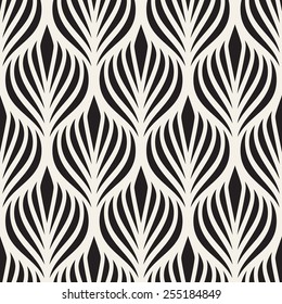 Seamless pattern. Elegant linear ornament. Geometric stylish background. Vector repeating texture