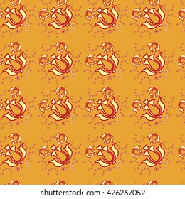 Seamless pattern. Elegant luxury texture for wallpapers, backgrounds and page fill. Vector illustration.