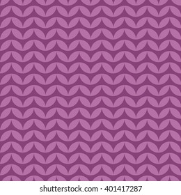 Seamless pattern of the element of a circle of petals arranged in a row in a line up and down. The two shades of trendy color bright pink purple bodacious.