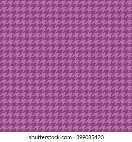 Seamless pattern with elements of classic style goose foot. The two shades of trendy color bright pink purple bodacious.