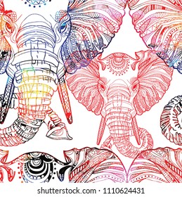 Free Free 151 Tribal Elephant Svg SVG PNG EPS DXF File