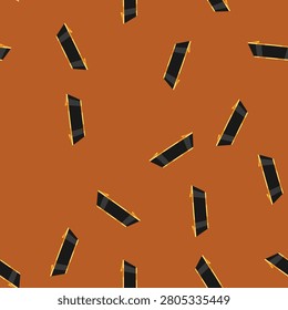 seamless pattern elite offer golden luxury cartoon. sophisticated indulgence, exquisite refined, majestic affluent elite offer golden luxury sign vector