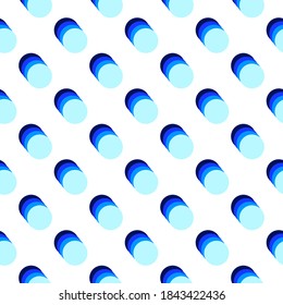 Seamless pattern with ellipse. Abstract geometric background.use Wallpaper,wrapping paper,Vector illustration