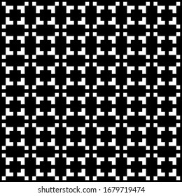 Nahtloses Muster. Stickereier Hintergrund. Formen, überprüft Hintergrund. Folk-Tapete. Figuren, Quadrate-Ornamente. Stammesmotiv. Ethnisches Mosaik. Digitales Papier, Stoffdruck, Webdesign, abstrakt. Vektorillustration
