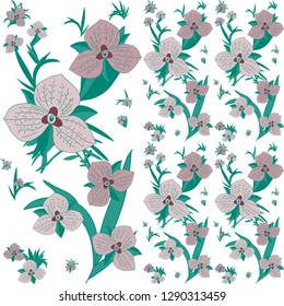Seamless pattern. Endless background.