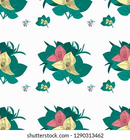 Seamless pattern. Endless background.