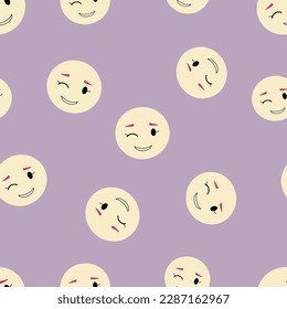 Seamless pattern, endless background. Creative branding design
