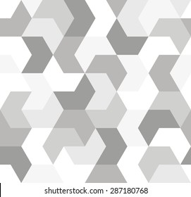 Seamless pattern. Endless background of geometric shapes. Arrow seamless pattern. Geometric pattern. Wallpaper. Vector illustration.