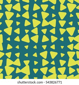 Seamless pattern. Endless background of geometric shapes. Arrow seamless pattern