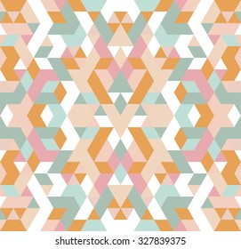Seamless pattern. Endless multicolored background. Abstract seamless background.
Background of geometric shapes. Colorful mosaic pattern. Colorful geometric background.
