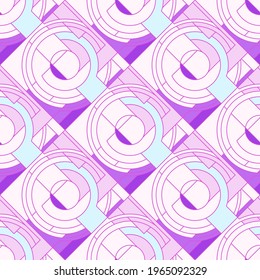 Seamless pattern in engineering style. Technical illustration. Mechanical. Vector illustration