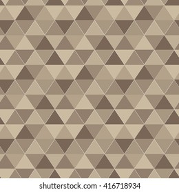 Seamless pattern of equilateral triangles, seamless pattern color background triangle. Triangles pattern. Vector