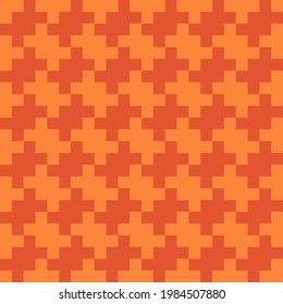 Seamless pattern. Ethnic backdrop. Mosaic tiles. Folk wallpaper. Tribal ornament. Geometric image. Ethnical motif. Surface texture. Textile print. Abstract background. Sayagata illustration
